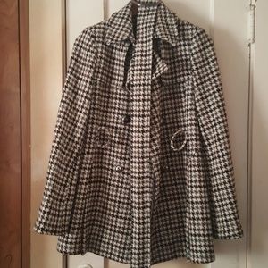 Checkered Winter Coat